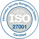 ISO 27001 certified